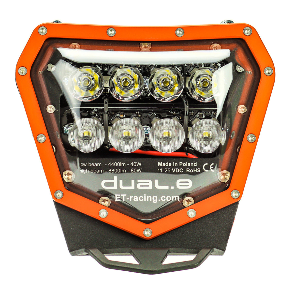 Dual.8 Headlight for KTM EXC(F) 2014-2023