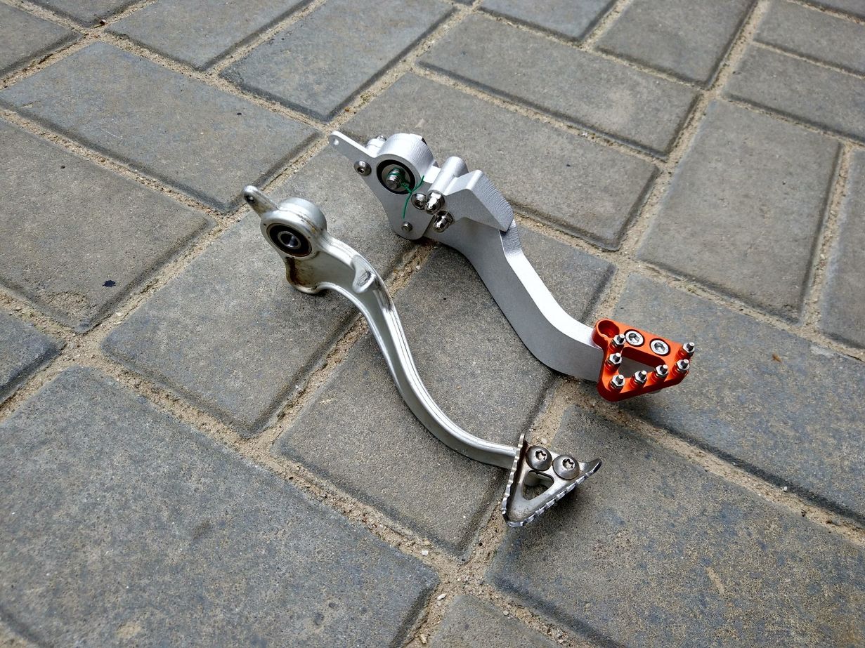 Rear brake pedal for KTM 690 2011-2018  "Fat Bertha"