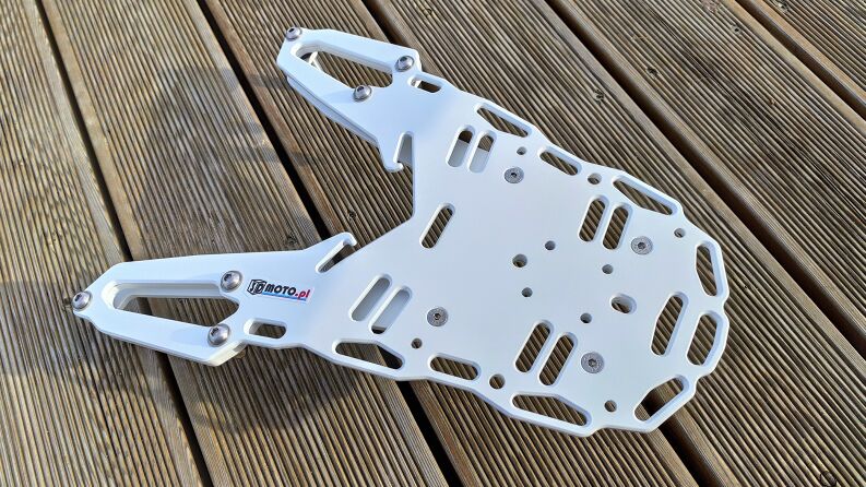 Smart Luggage Rack White for KTM 690 2019+