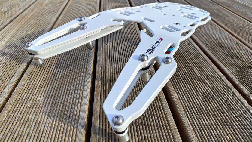 Smart Luggage Rack White for KTM 690 2019+