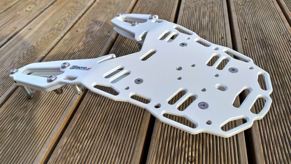 Smart Luggage Rack White for KTM 690 2019+