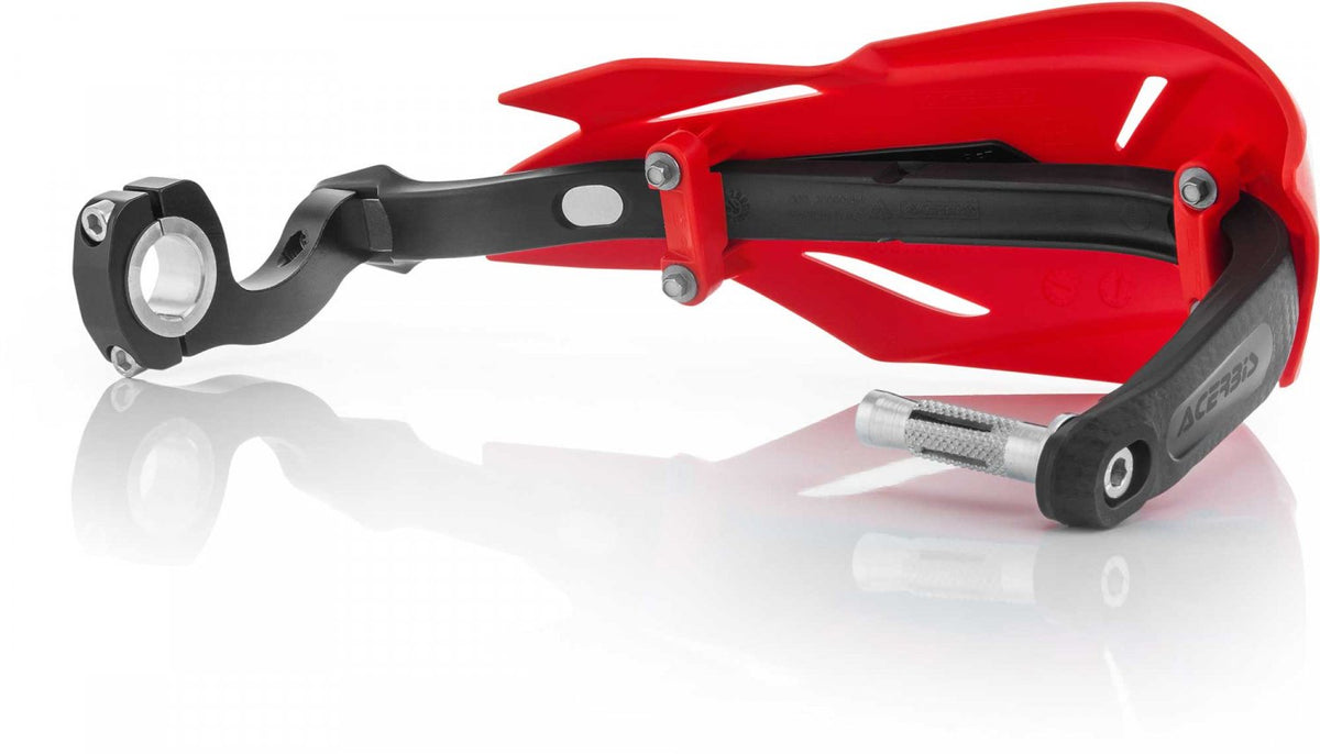 Acerbis Handguards XFactory Red Black Adventure On Store